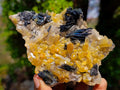 Natural Smokey Quartz Clusters with Associated Minerals x 6 From Erongo, Namibia