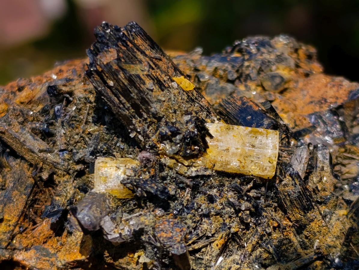 Natural Smokey Quartz Clusters with Associated Minerals x 6 From Erongo, Namibia