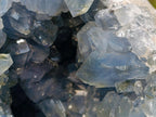 Natural Large Blue Celestite Geode Specimen x 1 From Sakoany, Madagascar