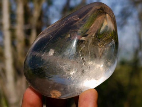 Polished Clear Quartz Free Forms x 6 From Madagascar