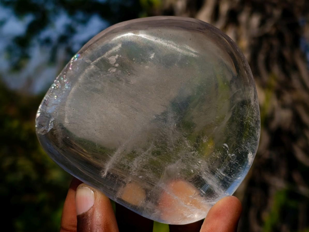 Polished Clear Quartz Free Forms x 6 From Madagascar