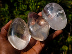 Polished Clear Quartz Free Forms x 6 From Madagascar