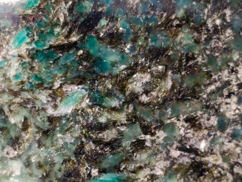Polished Large Emerald Mica 'Mutokolite' Standing Display Piece x 1 From Mutoko, Zimbabwe