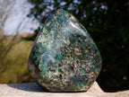 Polished Large Emerald Mica 'Mutokolite' Standing Display Piece x 1 From Mutoko, Zimbabwe