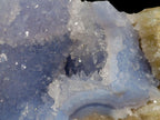 Natural Blue Lace Agate Geode Specimens x 6 From Nsanje, Malawi