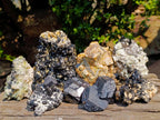 Natural Mix of Mineral Specimens x 8 From Erongo, Namibia