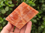 Natural Rhombohedral Sunset Orange Calcite Specimens x 12 From Spitzkop, Namibia