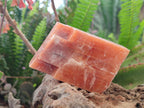 Natural Rhombohedral Sunset Orange Calcite Specimens x 12 From Spitzkop, Namibia