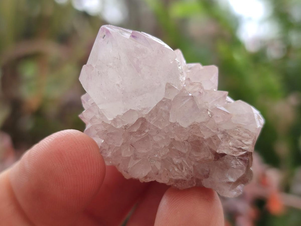 Natural Lilac Spirit Amethyst Finger Crystals x 35 From Boekenhouthoek, South Africa