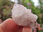 Natural Lilac Spirit Amethyst Finger Crystals x 35 From Boekenhouthoek, South Africa