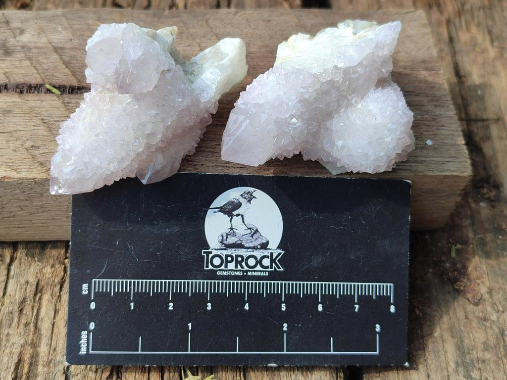 Natural Lilac Spirit Amethyst Finger Crystals x 35 From Boekenhouthoek, South Africa