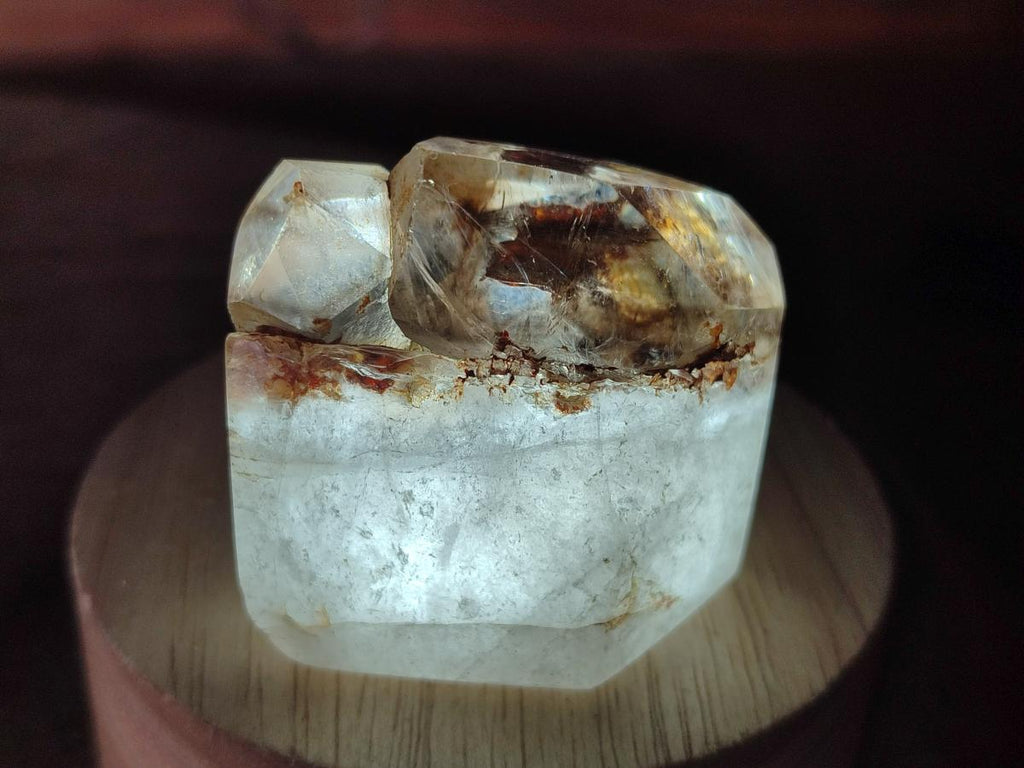 Polished Mix of Window Crystals x 18 From Akansobe, Madagascar