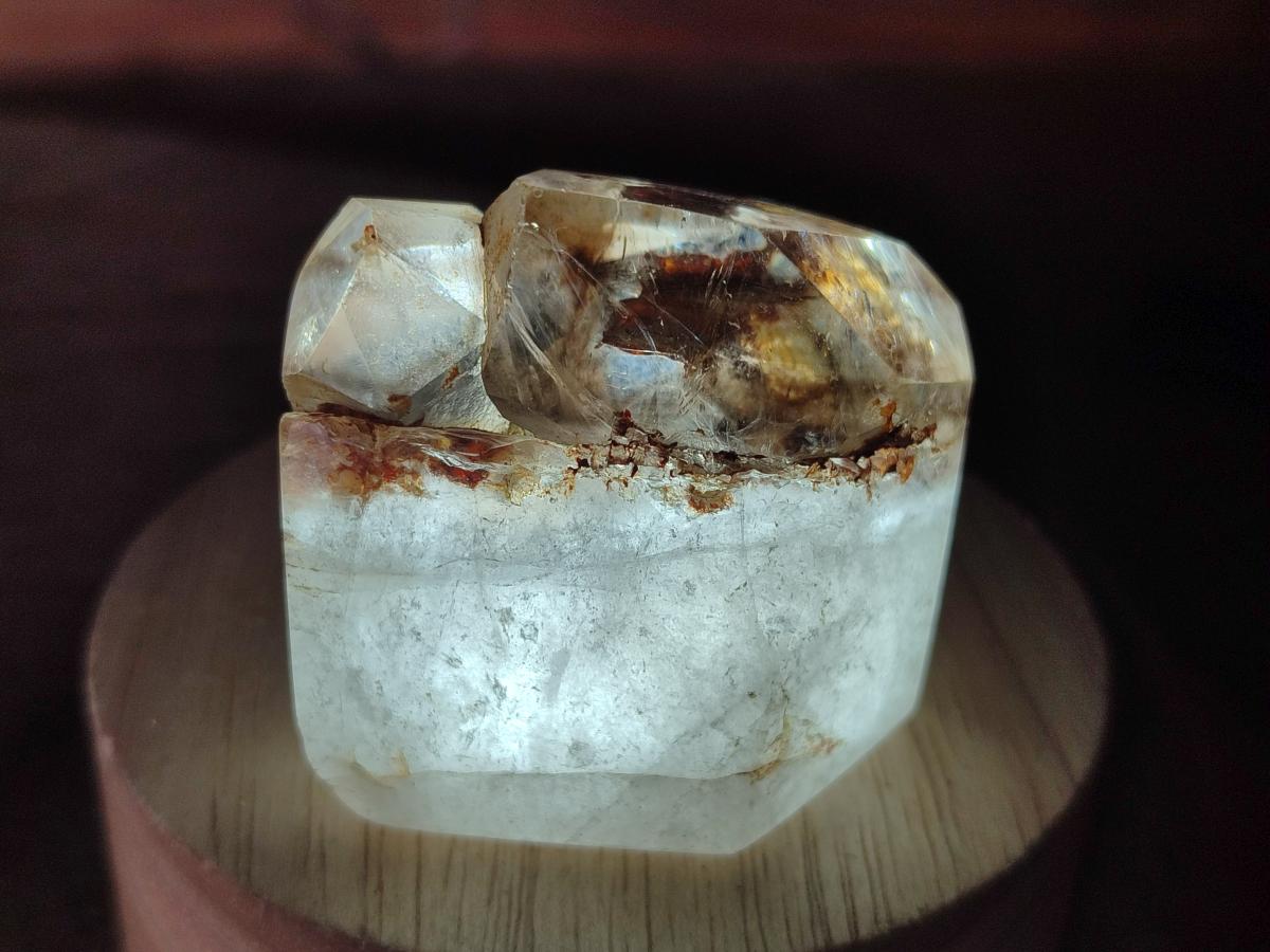 Polished Mix of Window Crystals x 18 From Akansobe, Madagascar