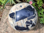 Polished Basalt and Quartz Marble Sphere x 1 From South Africa