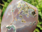 Polished Red Shashe River Agate Standing Display Pieces x 3 From Shashe River, Zimbabwe
