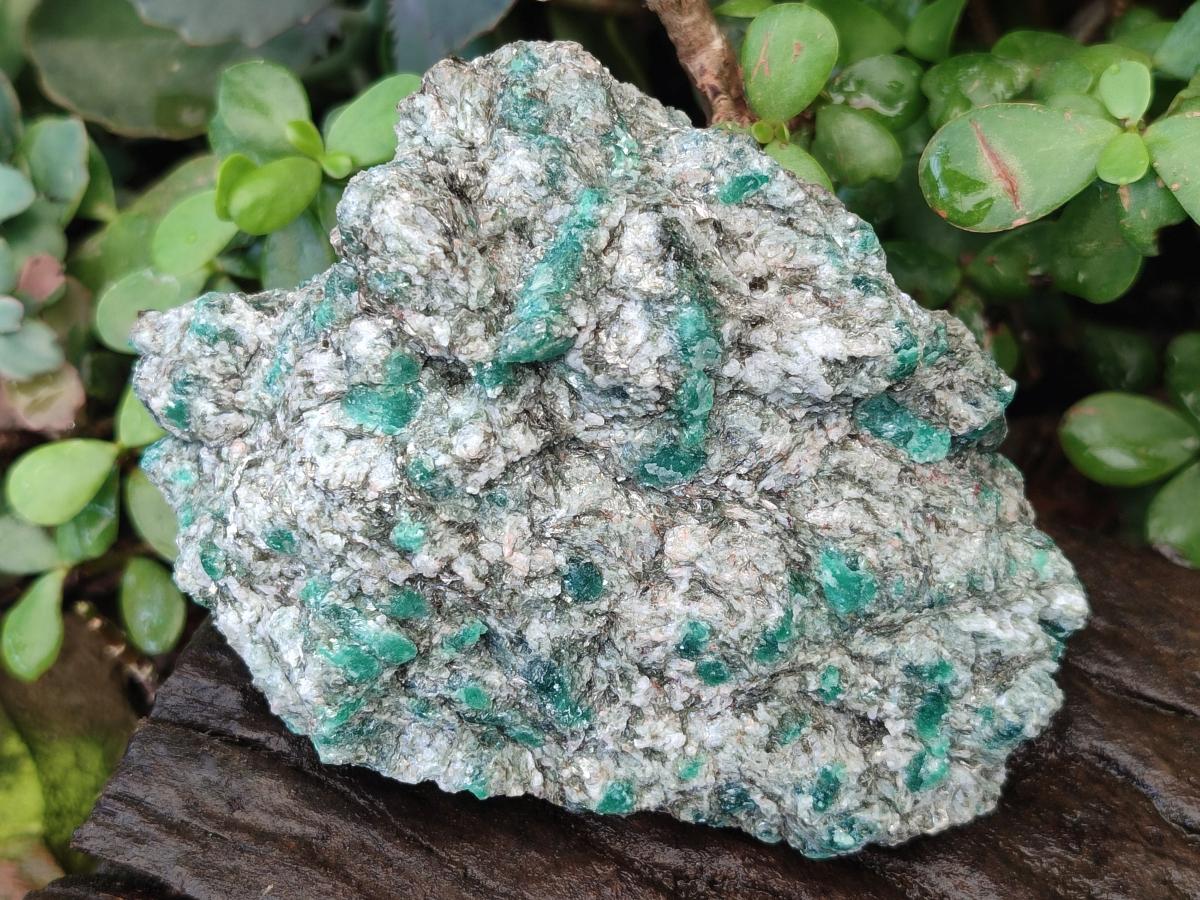 Natural Emerald Mica 'Mutokolite' Cobbed Specimens x 3 From Mutoko, Zimbabwe