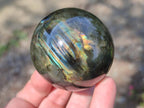 Polished Labradorite Spheres x 6 From Madagascar
