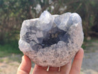 Natural Blue Celestite Specimens x 2 From Sakoany, Madagascar