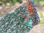 Natural Crystalline Libethenite Specimens on Dolomite Matrix x 4 From Shituru, Congo