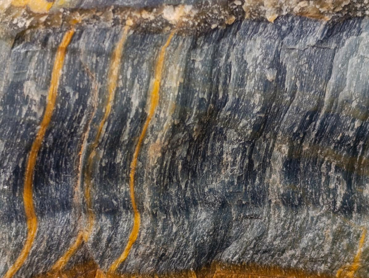 Natural XL Golden Blue Tigers Eye Slab x 1 From Prieska, South Africa