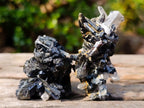 Natural Schorl Black Tourmaline Specimens x 53 From Erongo, Namibia