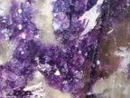 Polished Large One Side Lithium Silver Leaf Lepidolite x 6 From Zimbabwe