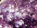 Polished Large One Side Lithium Silver Leaf Lepidolite x 6 From Zimbabwe