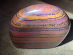 Polished Banded Tiger Iron Standing Display Pieces x 4 From South Africa