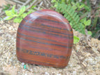Polished Banded Tiger Iron Standing Display Pieces x 4 From South Africa