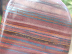 Polished Banded Tiger Iron Standing Display Pieces x 4 From South Africa