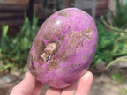 Polished Stichtite Standing Display Pieces x 2 From Barberton, South Africa