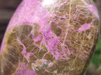 Polished Stichtite Standing Display Pieces x 2 From Barberton, South Africa