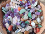 Polished Mix of Tumbled Stone Bags of 1kg Lots x 6 From Southern Africa