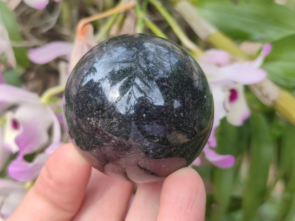 Polished Mix of Multi Mineral Spheres x 3 From Swaziland