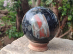Polished Mix of Multi Mineral Spheres x 3 From Swaziland