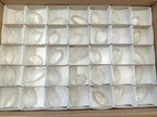 Polished Rock Crystal Quartz "Angel Tears" Free Forms x 35 From Madagascar