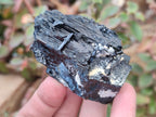 Natural Schorl Black Tourmaline Crystal Specimens with Associated Minerals x 13 From Erongo, Namibia
