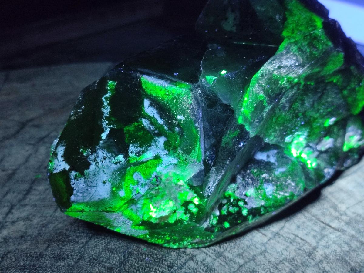 Natural Smokey Quartz Crystals with Black Tourmaline and Hyalite Opal x 3 From Erongo, Namibia