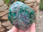 Polished Emerald Mica 'Mutokolite' Standing Display Pieces x 3 From Mutoko, Zimbabwe
