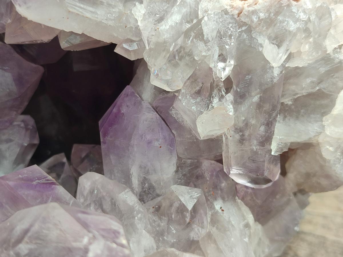 Natural XL Jacaranda Amethyst Cluster x 1 From Mumbwa, Zambia