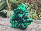 Natural Silky Malachite Specimens x 6 From Kasompe, Congo