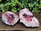 Natural Large Cabinet Size Spherocobaltite Specimens x 2 From Mashamba West Mine, Congo