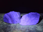 Polished One Side Watermelon Fluorite Slices x 6 From Uis, Namibia