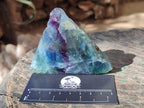 Polished One Side Watermelon Fluorite Slices x 6 From Uis, Namibia