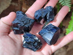 Natural Schorl Black Tourmaline Specimens with Associated Minerals x 18 From Erongo, Namibia