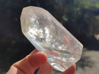 Polished Clear and Smokey Quartz Crystals x 6 From Madagascar