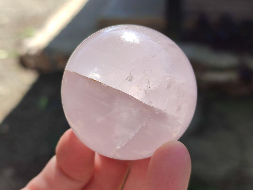Polished Gemmy Rose Quartz Spheres x 6 From Madagascar