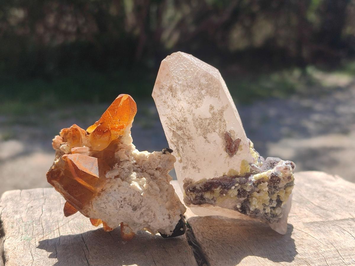 Natural Mix of Mineral Specimens x 49 From Erongo, Namibia - Toprock Gemstones and Minerals 