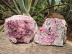 Natural Large Cabinet Size Spherocobaltite Specimens x 2 From Mashamba West Mine, Congo