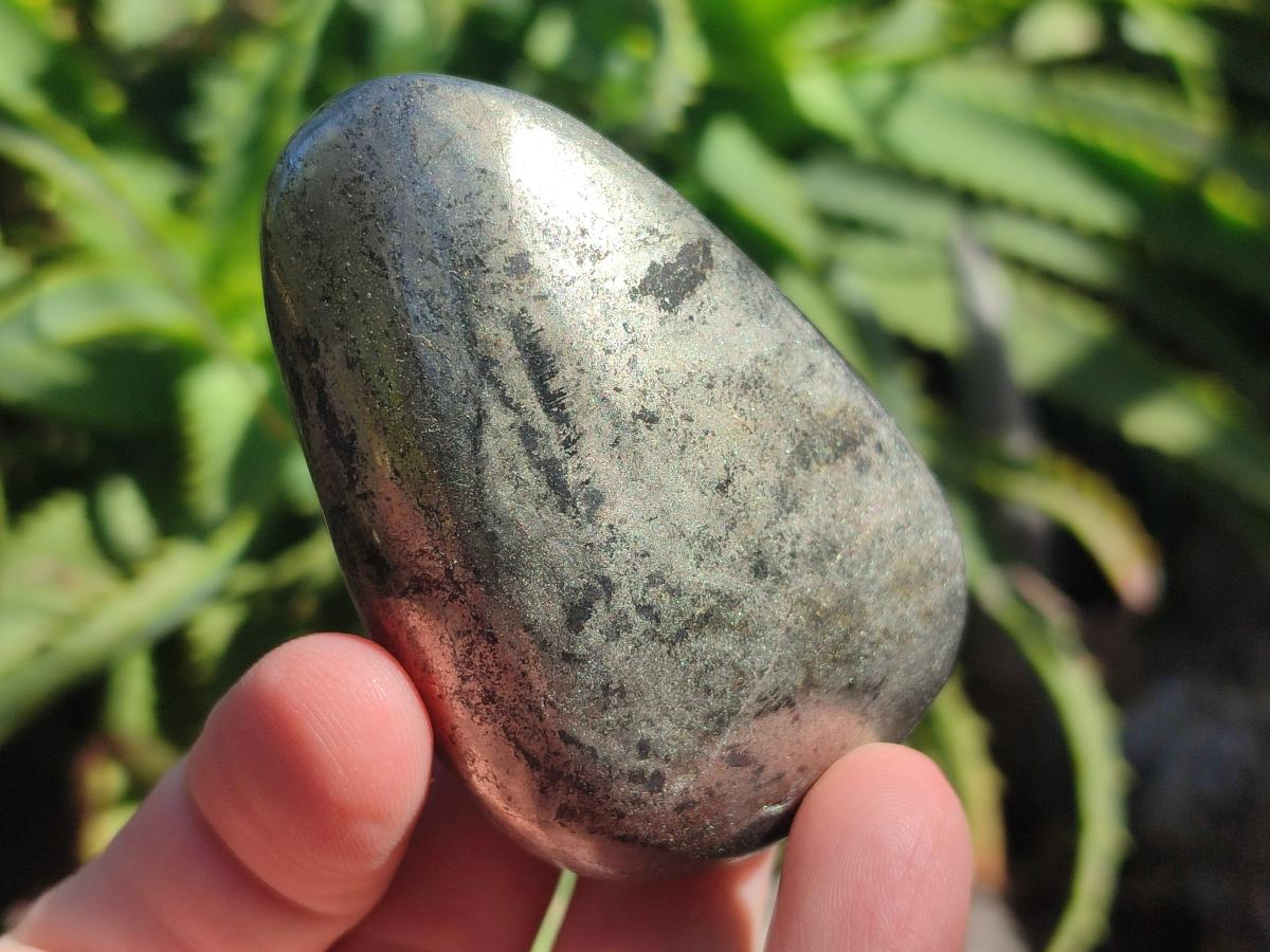 Polished Basalt Pharaoh Stone Free Forms x 12 From Iron Duke Mine, Zimbabwe
